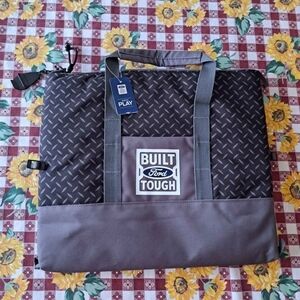 Ford Built Tough Black and Gray Lunch Bag